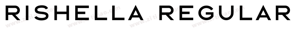 Rishella Regular字体转换